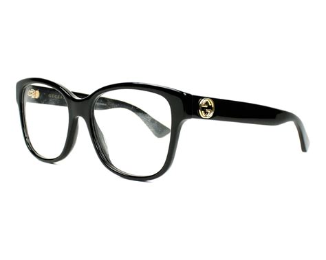 glasses frames gucci black|clear eyeglasses frames Gucci.